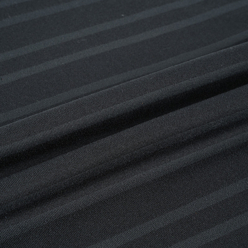11sp149 90% polyester 10% spandex 170gsm Pohodlný strečový pruh Peached Pletená tkanina spodního prádla
